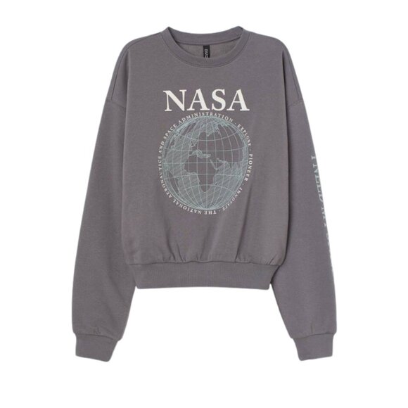NWOT NASA  Pullover Jumper Crewneck Sweatshirt - Picture 3 of 7